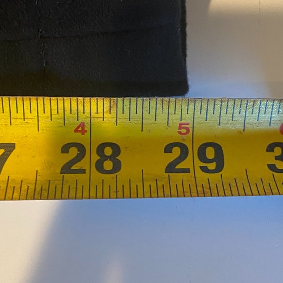 ADRIANA BLACK ORGANIC MOLESKIN VELVETY STRAIGHT LEG ORGANIC COTTON TROUSERS 26 - Picture 4 of 11